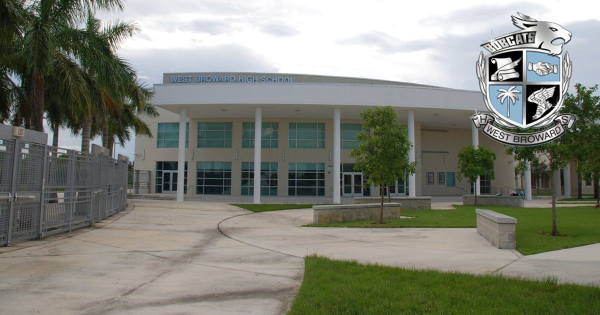 West Broward High School - located in the Chapel Trail ...